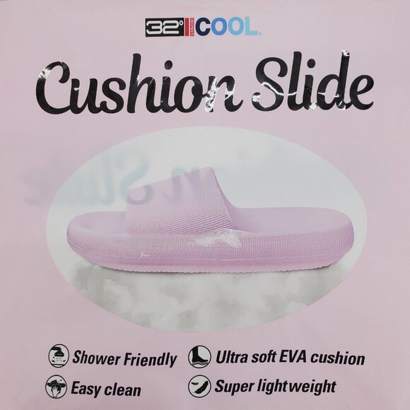 32 Degrees Cool Sandals Cushion Slide-on Outdoor Waterproof shoes Shower College - Picture 13 of 14